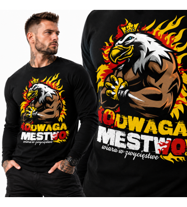 LONGSLEEVE PATRIOTYCZNI  ODWAGA MĘSTWO